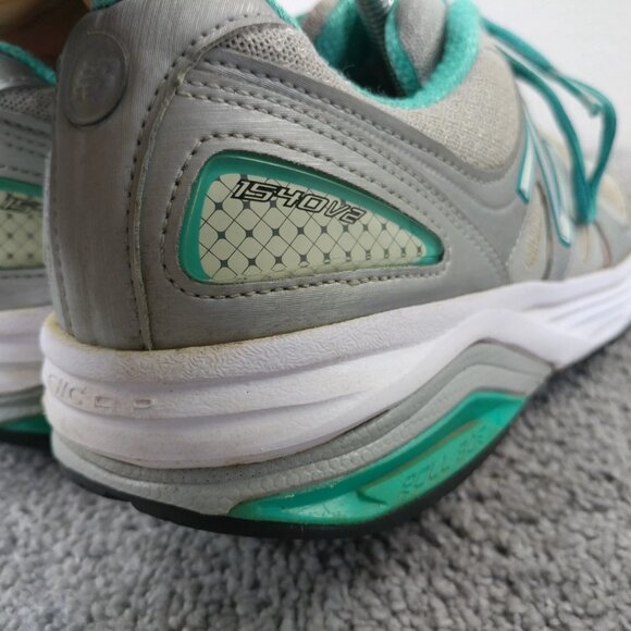 New Balance 1540 V2 Womens Size 8.5 WIDE Shoes Gray Teal Lace Up Athletic USA - Picture 8 of 12